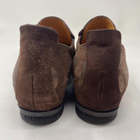 Hispanitas Hand Painted Shoes Sz 38 7 Floral - Picture 2 of 9